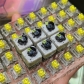 1pc Oreo Sea Salt Cake Artisan Clay Food Keycaps ESC MX for Mechanical Gaming Keyboard